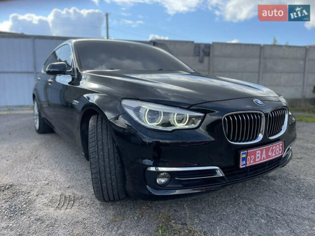 Черный БМВ 5 Серия ГТ, объемом двигателя 2 л и пробегом 194 тыс. км за 22300 $, фото 4 на Automoto.ua