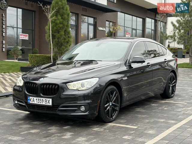 Чорний БМВ 5 Серія ГТ, об'ємом двигуна 3 л та пробігом 113 тис. км за 21500 $, фото 1 на Automoto.ua