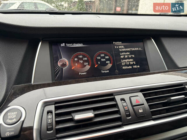 Чорний БМВ 5 Серія ГТ, об'ємом двигуна 3 л та пробігом 113 тис. км за 21500 $, фото 30 на Automoto.ua