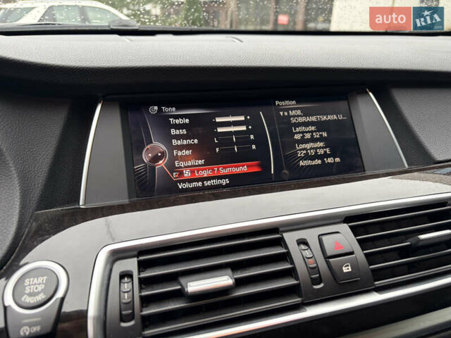Чорний БМВ 5 Серія ГТ, об'ємом двигуна 3 л та пробігом 113 тис. км за 21500 $, фото 32 на Automoto.ua