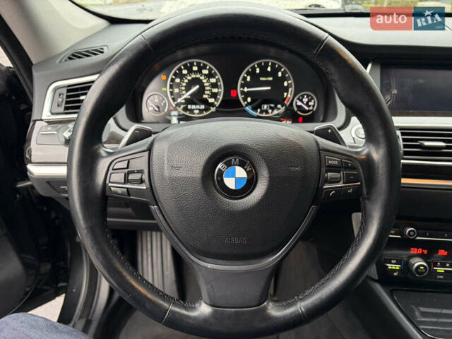 Чорний БМВ 5 Серія ГТ, об'ємом двигуна 3 л та пробігом 113 тис. км за 21500 $, фото 23 на Automoto.ua