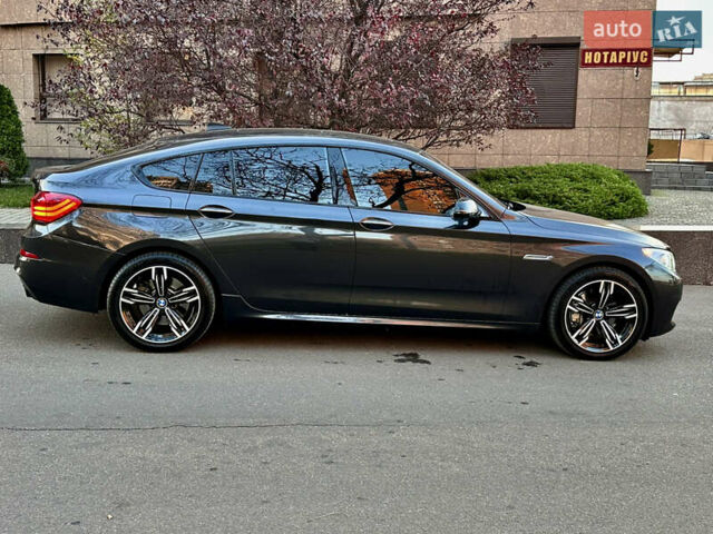 Серый БМВ 5 Серия ГТ, объемом двигателя 3 л и пробегом 222 тыс. км за 15000 $, фото 4 на Automoto.ua