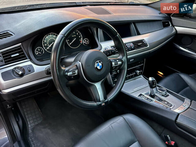 Серый БМВ 5 Серия ГТ, объемом двигателя 3 л и пробегом 222 тыс. км за 15000 $, фото 23 на Automoto.ua