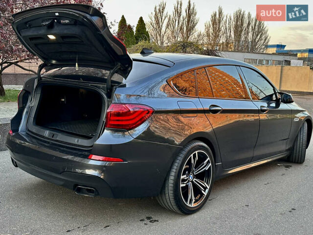 Серый БМВ 5 Серия ГТ, объемом двигателя 3 л и пробегом 222 тыс. км за 15000 $, фото 15 на Automoto.ua
