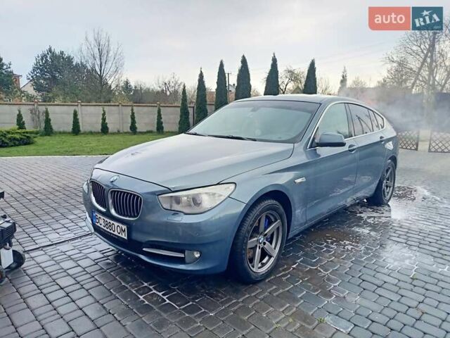 Синий БМВ 5 Серия ГТ, объемом двигателя 2.99 л и пробегом 365 тыс. км за 12500 $, фото 1 на Automoto.ua