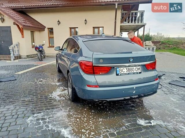 Синий БМВ 5 Серия ГТ, объемом двигателя 2.99 л и пробегом 365 тыс. км за 12500 $, фото 3 на Automoto.ua