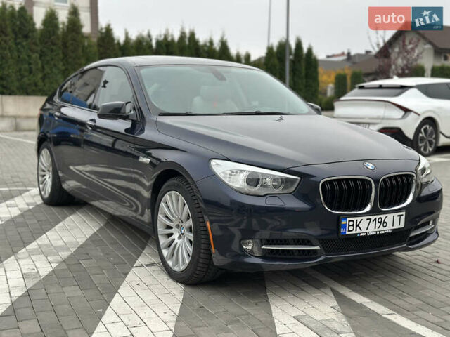 Синий БМВ 5 Серия ГТ, объемом двигателя 2.99 л и пробегом 177 тыс. км за 12500 $, фото 3 на Automoto.ua