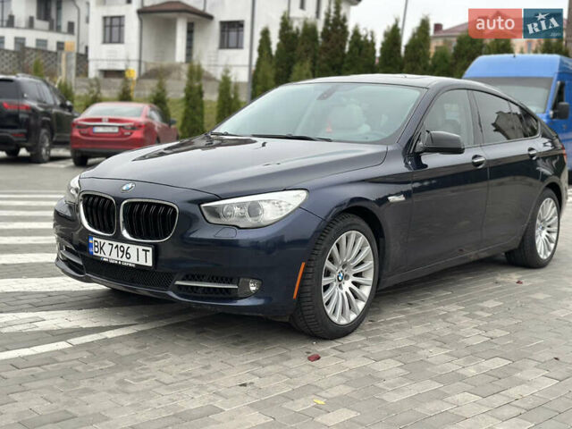 Синий БМВ 5 Серия ГТ, объемом двигателя 2.99 л и пробегом 177 тыс. км за 12500 $, фото 1 на Automoto.ua