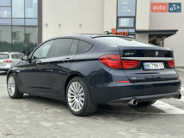 Синий БМВ 5 Серия ГТ, объемом двигателя 2.99 л и пробегом 177 тыс. км за 12500 $, фото 13 на Automoto.ua
