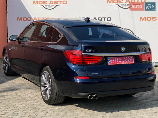 Синій БМВ 5 Серія ГТ, об'ємом двигуна 3 л та пробігом 229 тис. км за 19900 $, фото 2 на Automoto.ua