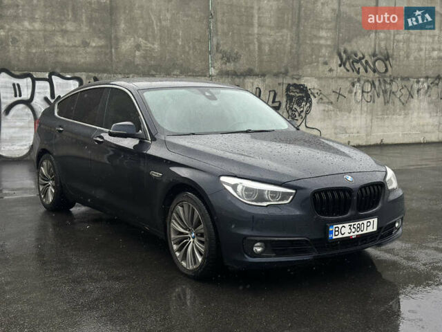 Синий БМВ 5 Серия ГТ, объемом двигателя 3 л и пробегом 192 тыс. км за 22500 $, фото 2 на Automoto.ua