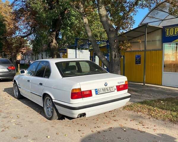 Белый БМВ 5 Серия, объемом двигателя 2.49 л и пробегом 535 тыс. км за 3000 $, фото 1 на Automoto.ua