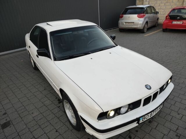 Белый БМВ 5 Серия, объемом двигателя 2 л и пробегом 300 тыс. км за 2555 $, фото 3 на Automoto.ua