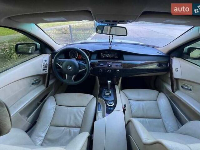 Белый БМВ 5 Серия, объемом двигателя 4.8 л и пробегом 217 тыс. км за 6500 $, фото 7 на Automoto.ua