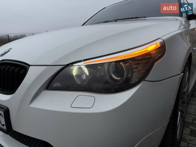 Белый БМВ 5 Серия, объемом двигателя 3 л и пробегом 333 тыс. км за 18500 $, фото 4 на Automoto.ua