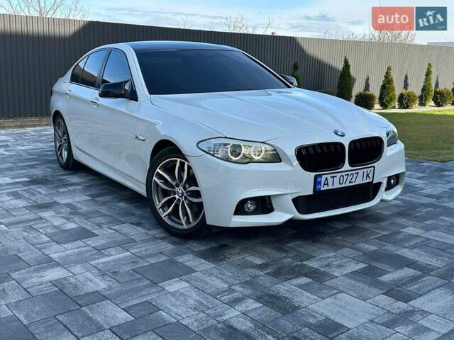 Белый БМВ 5 Серия, объемом двигателя 2 л и пробегом 241 тыс. км за 12700 $, фото 1 на Automoto.ua