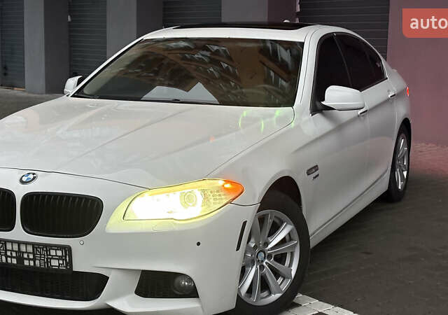 Белый БМВ 5 Серия, объемом двигателя 2 л и пробегом 299 тыс. км за 10390 $, фото 12 на Automoto.ua