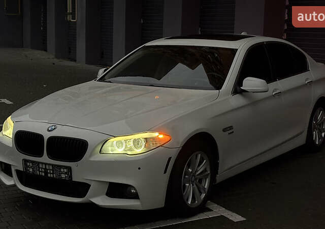 Белый БМВ 5 Серия, объемом двигателя 2 л и пробегом 299 тыс. км за 10390 $, фото 2 на Automoto.ua