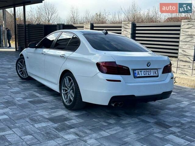 Белый БМВ 5 Серия, объемом двигателя 2 л и пробегом 241 тыс. км за 12700 $, фото 3 на Automoto.ua