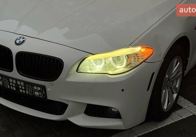 Белый БМВ 5 Серия, объемом двигателя 2 л и пробегом 299 тыс. км за 10390 $, фото 6 на Automoto.ua