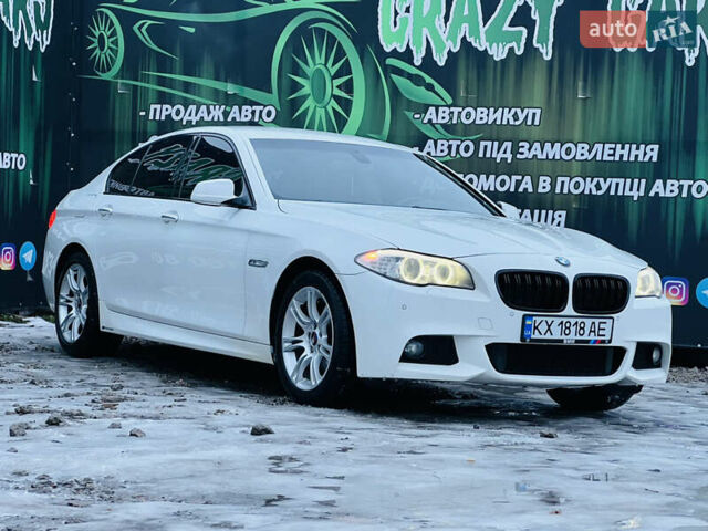 Белый БМВ 5 Серия, объемом двигателя 3 л и пробегом 209 тыс. км за 14700 $, фото 4 на Automoto.ua