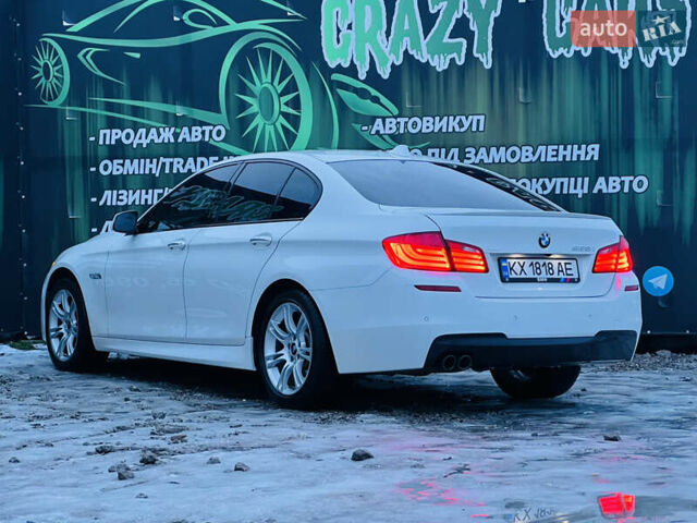 Белый БМВ 5 Серия, объемом двигателя 3 л и пробегом 209 тыс. км за 14700 $, фото 7 на Automoto.ua