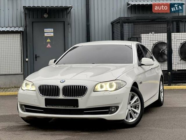 Білий БМВ 5 Серія, об'ємом двигуна 2 л та пробігом 183 тис. км за 13499 $, фото 1 на Automoto.ua