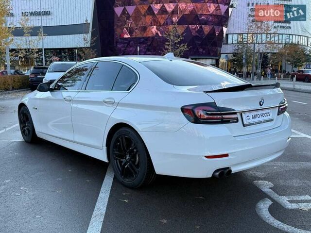 Білий БМВ 5 Серія, об'ємом двигуна 2 л та пробігом 216 тис. км за 13990 $, фото 3 на Automoto.ua