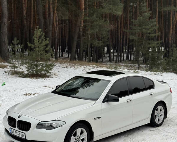 Белый БМВ 5 Серия, объемом двигателя 2 л и пробегом 196 тыс. км за 14300 $, фото 14 на Automoto.ua