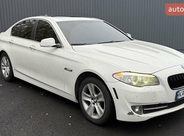 Белый БМВ 5 Серия, объемом двигателя 2 л и пробегом 241 тыс. км за 13699 $, фото 3 на Automoto.ua