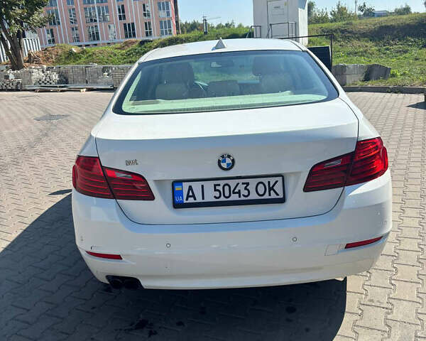 Белый БМВ 5 Серия, объемом двигателя 2 л и пробегом 160 тыс. км за 13600 $, фото 1 на Automoto.ua