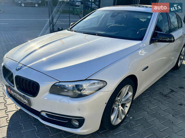 Белый БМВ 5 Серия, объемом двигателя 3 л и пробегом 160 тыс. км за 16500 $, фото 2 на Automoto.ua