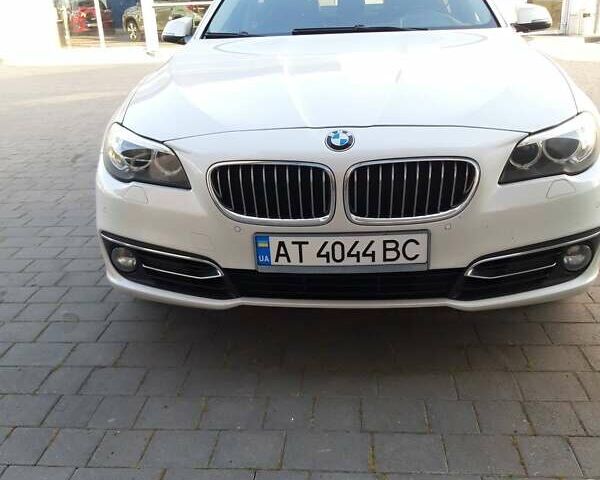 Белый БМВ 5 Серия, объемом двигателя 2 л и пробегом 206 тыс. км за 18000 $, фото 1 на Automoto.ua