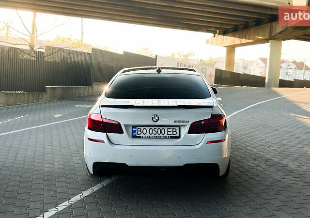 Белый БМВ 5 Серия, объемом двигателя 2.99 л и пробегом 262 тыс. км за 16100 $, фото 14 на Automoto.ua