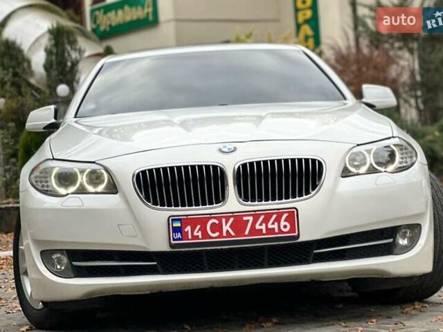 Белый БМВ 5 Серия, объемом двигателя 2 л и пробегом 125 тыс. км за 13499 $, фото 7 на Automoto.ua