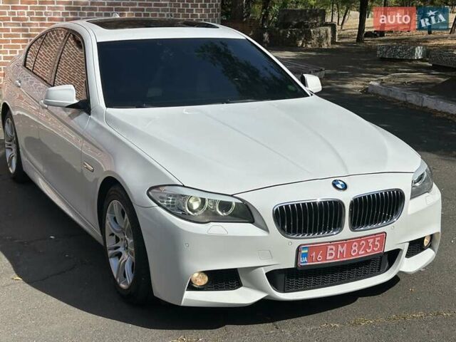 Белый БМВ 5 Серия, объемом двигателя 2 л и пробегом 220 тыс. км за 15900 $, фото 5 на Automoto.ua
