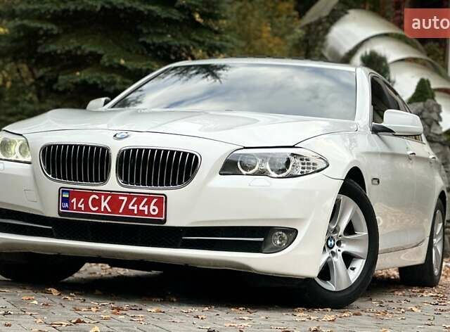 Белый БМВ 5 Серия, объемом двигателя 2 л и пробегом 125 тыс. км за 13499 $, фото 8 на Automoto.ua