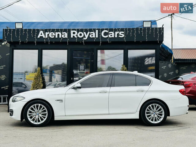 Белый БМВ 5 Серия, объемом двигателя 2 л и пробегом 161 тыс. км за 17000 $, фото 4 на Automoto.ua