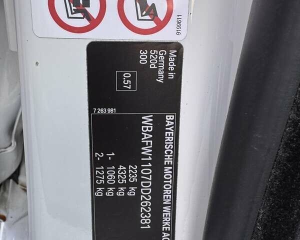 Белый БМВ 5 Серия, объемом двигателя 2 л и пробегом 148 тыс. км за 17900 $, фото 25 на Automoto.ua