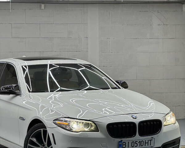 Білий БМВ 5 Серія, об'ємом двигуна 2 л та пробігом 220 тис. км за 14500 $, фото 1 на Automoto.ua
