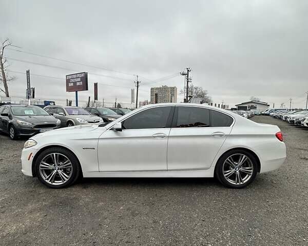 Белый БМВ 5 Серия, объемом двигателя 2 л и пробегом 259 тыс. км за 13000 $, фото 5 на Automoto.ua