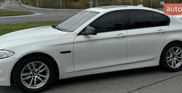 Белый БМВ 5 Серия, объемом двигателя 2 л и пробегом 157 тыс. км за 16700 $, фото 10 на Automoto.ua