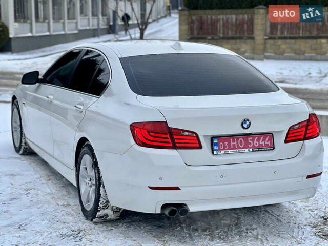 Білий БМВ 5 Серія, об'ємом двигуна 2 л та пробігом 167 тис. км за 12999 $, фото 4 на Automoto.ua