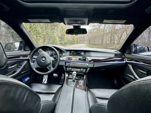 Белый БМВ 5 Серия, объемом двигателя 2 л и пробегом 124 тыс. км за 17500 $, фото 4 на Automoto.ua