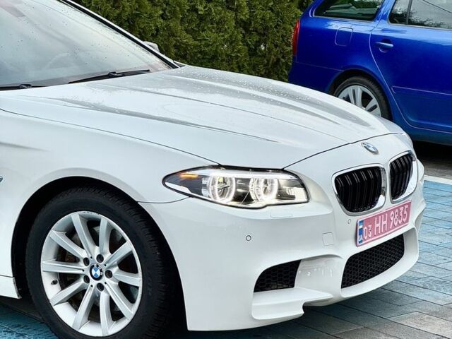 Белый БМВ 5 Серия, объемом двигателя 3 л и пробегом 224 тыс. км за 16600 $, фото 3 на Automoto.ua