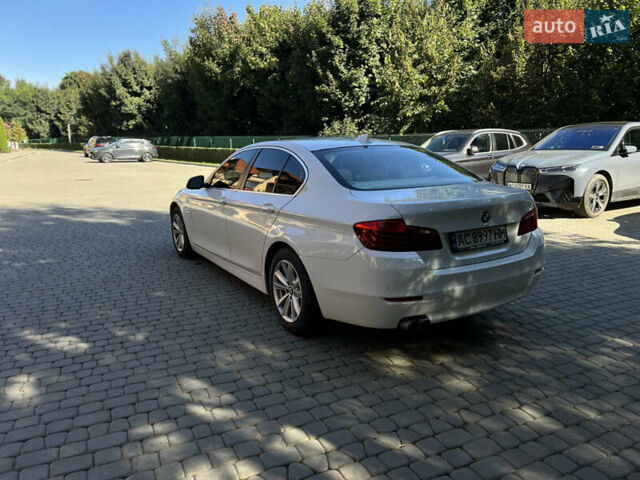 Белый БМВ 5 Серия, объемом двигателя 2 л и пробегом 203 тыс. км за 14000 $, фото 3 на Automoto.ua