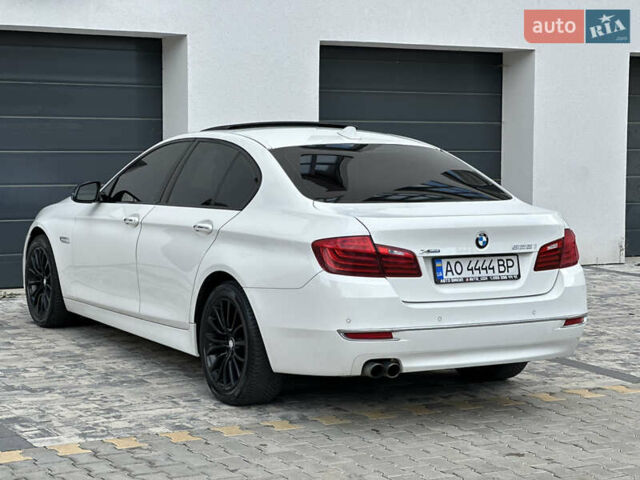 БМВ 5 Серия 2014 в Ужгороде на Automoto.ua Белый БМВ 5 Серия, объемом двигателя 2 л и пробегом 247 тыс. км за 14999 $, фото 10 на Automoto.ua