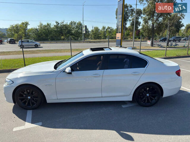 Белый БМВ 5 Серия, объемом двигателя 3 л и пробегом 173 тыс. км за 18000 $, фото 5 на Automoto.ua