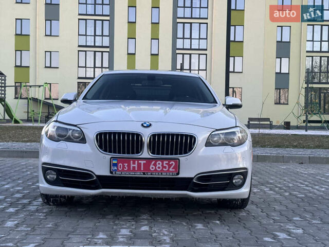 Белый БМВ 5 Серия, объемом двигателя 2 л и пробегом 161 тыс. км за 13650 $, фото 1 на Automoto.ua