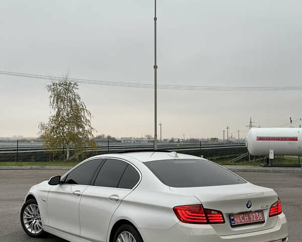 Белый БМВ 5 Серия, объемом двигателя 2 л и пробегом 136 тыс. км за 13950 $, фото 5 на Automoto.ua